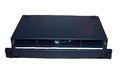 19" 1U panel for 4x MPO-kassetter SysM Telia