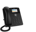 Snom D717 IP-bordtelefon sort 2.7" fargeskjerm, PoE, USB 2.0 A