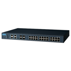 Advantech EKI-7428G-4CA-AE 24-port GbE, 4-port GbE/SFP