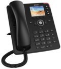 Snom D713 IP-bordtelefon sort 2.8" fargeskj., PoE,Ethernet 10/100/1000