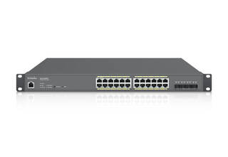 EnGenius ECS1528FP Cloud Switch 24x 1GbE | 4x 10G SFP+ | PoE+ 410W