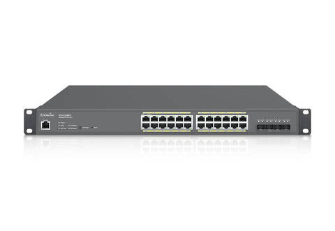 EnGenius ECS1528FP Cloud Switch 24x 1GbE | 4x 10G SFP+ | PoE+ 410W