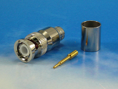 BNC- han plugg Til LMR400 og Ecoflex 10