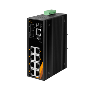Leonton PG5-1002-SFP-24 Switch 10-Port industriell Gb PoE+ Managed