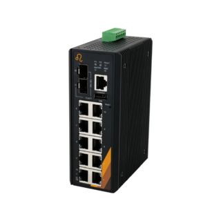 Leonton EG5-1202-SFP Switch 12-Port industriell Gb Managed