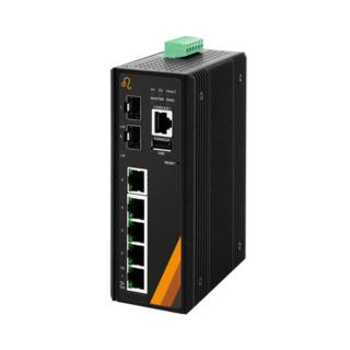 Leonton EG5-0702-SFP Switch 7-Port industriell Gb Managed