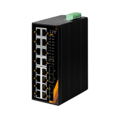 Leonton PG2-2004-SFP Switch 20-Port industriell Gb PoE+