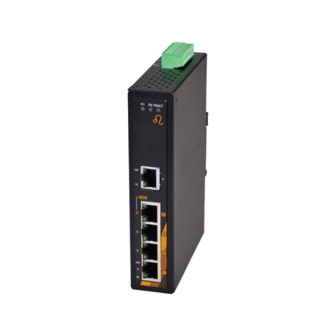Leonton PT2-0500 Switch 5-Port industriell PoE+