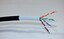 4par Cat 6 UTP Svart/hvit Ute/inne LSOH 7.4mm, Dobbel ytterkappe, Nettverkskabel