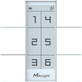 Milesight LoRa Smart kontrollpanel WS156 Smart panel WS156 6 buttons