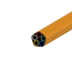 Micror&#248;r 5x20/16mm Bundle DB Oransje, Selges kun i hele tromler