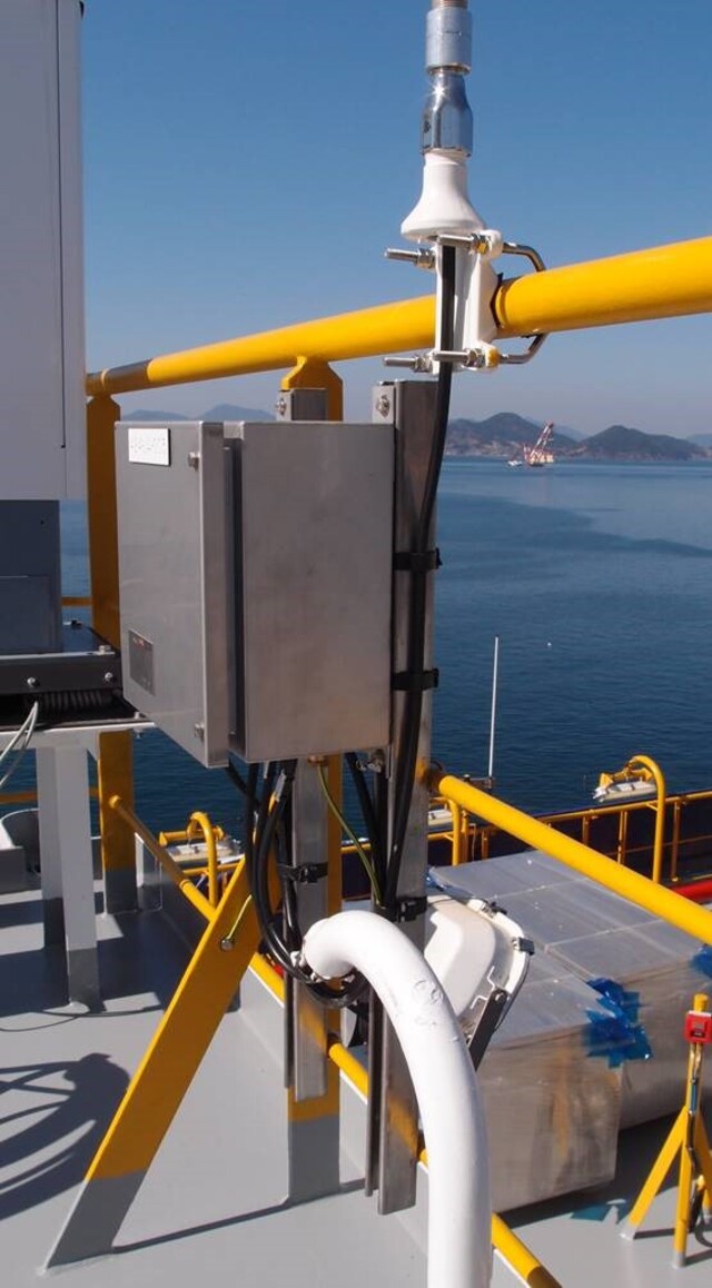 Uteskap & ant. løsning 4G/5G Offshore Inkl.monterings-sett rekkverk 42,4mm rør 