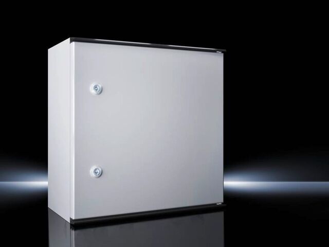 Standardskap IP66 ute -umontert m/switch m/ Skap, PoE-switch 4P+1P, strømadapter 