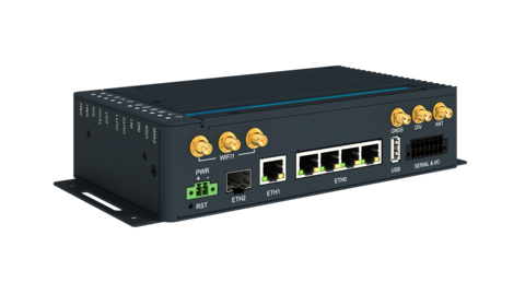 Advantech ICR-4434W 4G-ruter m WiFi 5 eth, 2 SIM, RS232, RS485, D I/O