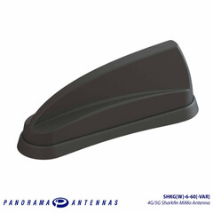 Panorama SHKG-6-60-DW bilantenne 2x4G/5G, 2xWiFi, 1xGPS. Sort
