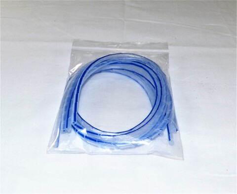 Spiralslange Diam: 4mm Lengde: 500mm Plast, 4 stk i pose