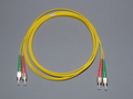 FC/apc-FC/apc Dpx Fiberpatch 2m gul Patchkabel / Fibersnor SM G657.A2