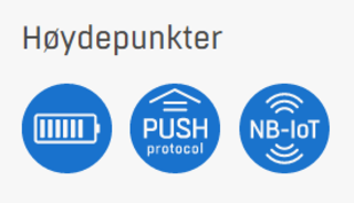 HWg NB-WLD Vannlekkasjedetektor NB-IoT | Detekterer vannlekkasje 