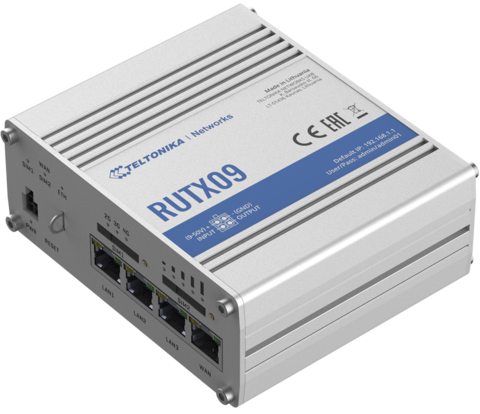 Teltonika RUTX09 4G-ruter 4G Cat6, 2 SIM, GPS/GNSS