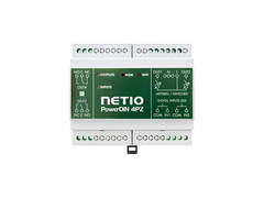 NetIO PowerDIN 4PZ 2-kanals 16A meter/rele og IO