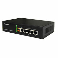 Soltech SFC505HP PoE Switch 5-Port PoE 10/100Mbps(802.3at) 60W