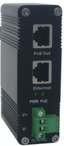 Huasnet 24V/30W Industriell PoE-injektor DIN-skinne monterbar passiv PoE injektor