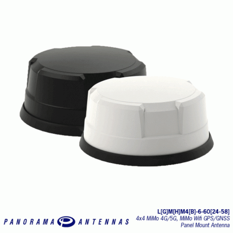 Panorama LPMM4B-6-60 bilantenne 4G/5G, 600-6000MHz, sort