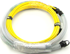 48fiber SM QXAI 1-44SC/45-48SCapc 100m PreTerminert i en ende, 6.8mm kabel
