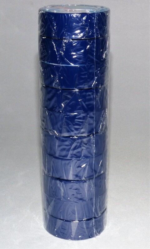 Proff Eltape innend&#248;rs, BL&#197;, 10pk COTRAN KC60, 19mm x 0.13mm x 10m