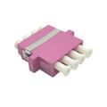 LC quad adapter OM4 Erika violet