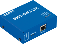 HWg SMS-GW3 LTE G SMS-gateway LTE med antenne og power