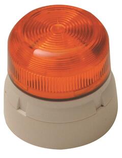 KLAXON FLASHGUARD 12/24VDC/140/85mA,ORANG,XENON BLITZ,IP65