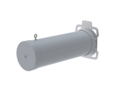 Poynting HELI-6 690-960MHz tunnelantenne Maks forsterkning 8 dBi