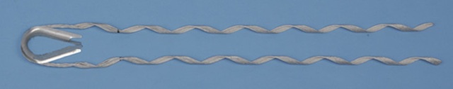 ADSS endefeste spiral for G144, med øye For kabel 14,7mm (+/- 2 mm), 80m spenn 