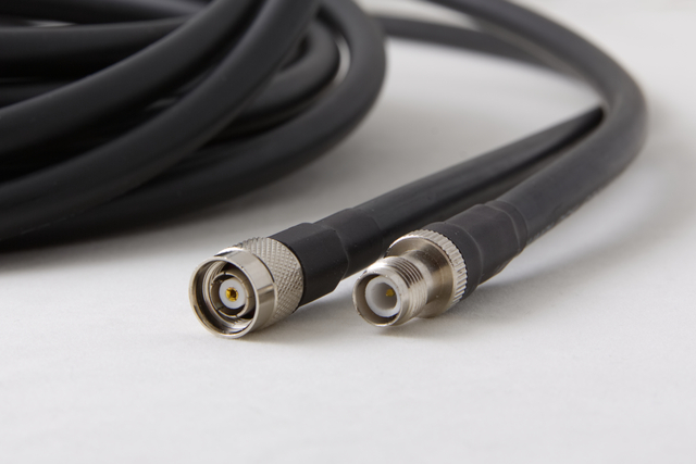 Antennekabel FCOM 200, 2m RP TNC-han/RP TNC-hun 