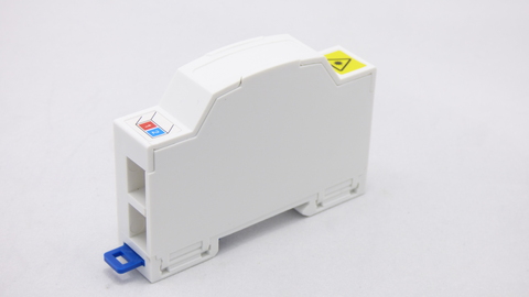 Fiberuttak for Din-skinne 2xSC simplex
