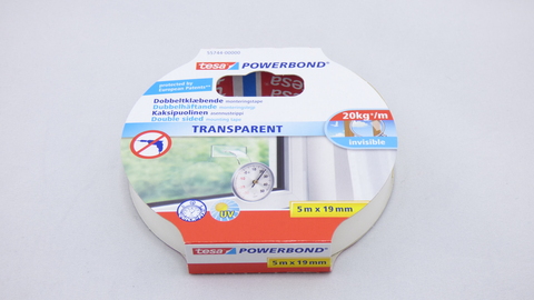Dobbeltsidig tape Tesa Powerbond 5m x 19mm