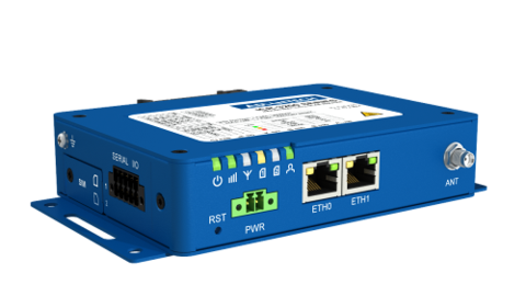 Advantech ICR-3211B NB-IoT/CatM1 gateway 2 eth, 2 SIM, RS232, RS485, D I/O