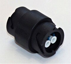 LC-Duplex adapter SM IP67 ODVA