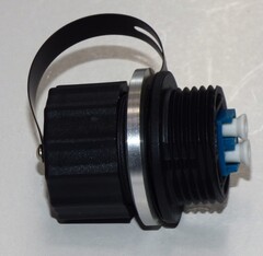 LC-dplx Gjennomf&#248;rings adapter SM IP67 ODVA