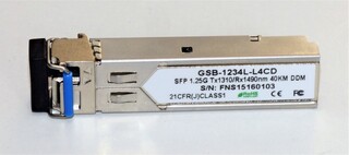 SFP BiDi 1.25 Gb TX1310/ RX1550, 20km Cisco, DDM, LC connector