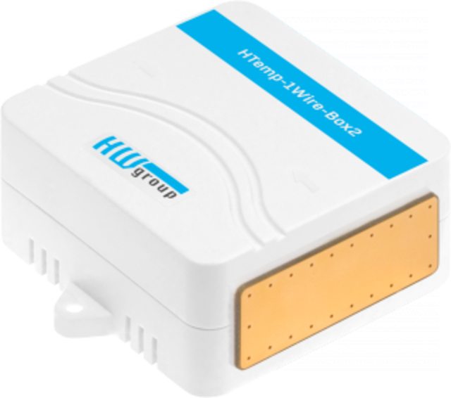 HWg 1WR-HTemp Rack19 2p Temperatur- og fuktighetsføler for rack 