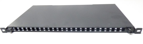 48 Fiber 0,5U patchpanel SysM LC Dpx