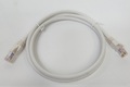 Patchkabel Cat.6 U/UTP Hvit 10,0 m 4par uskjermet nettverkskabel