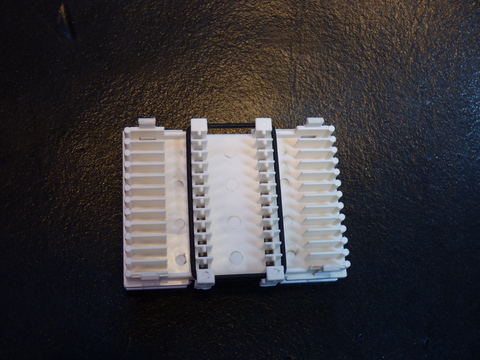 Skj&#248;tehylseholder m/12 spor f/24fiber 2 pk