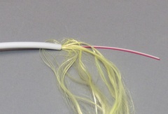 G2 FTTH AWAI LSOH G657.A1 Hvit BOX 4,5mm OD 500m reel in a boxl