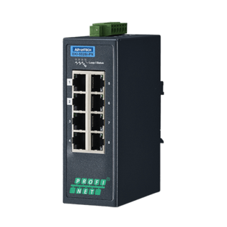 Advantech EKI-5528I-PN 8-port 10/100, PROFINET