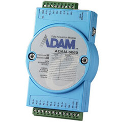 Advantech ADAM-6060 Relestyrer 6 rele ut, 6 digitale innganger