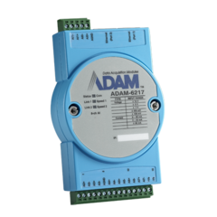 Advantech ADAM-6217 Analog input modul 8 kanaler isolert analog Modbus input