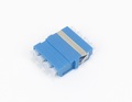 LC Quad Adapter SM Blå, uten flens